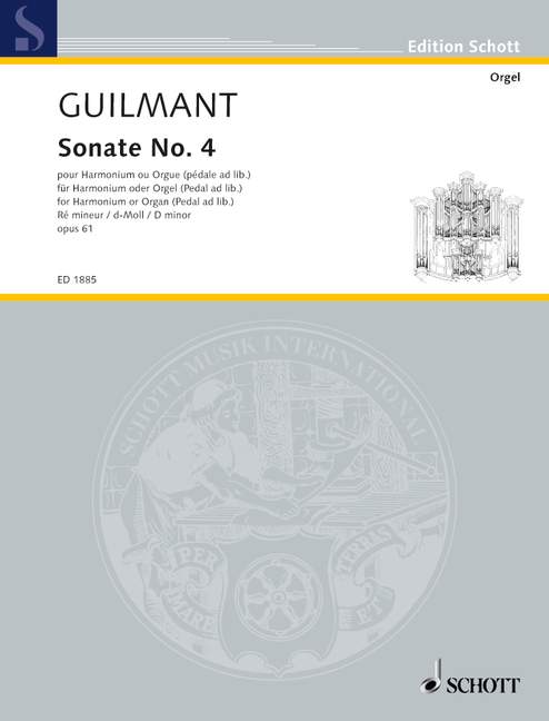 Front Cover Image Sonate Nr. 4 d-Moll op. 61 