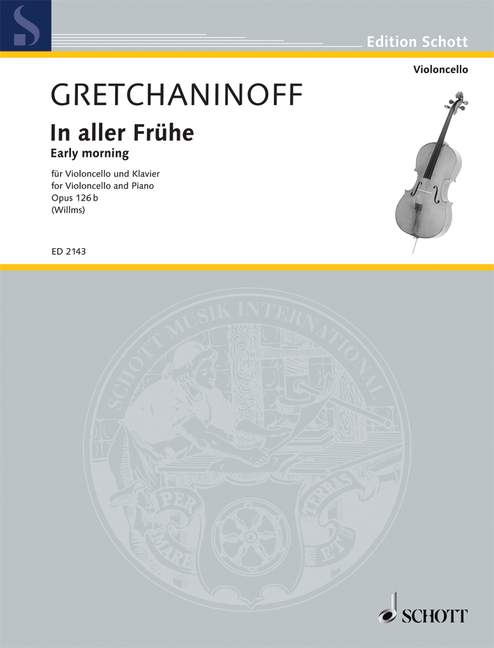 Front Cover Image In aller Frühe op. 126b 