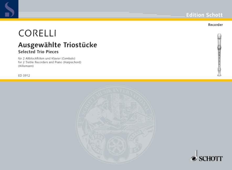 Front Cover Image Ausgewählte Triostücke 