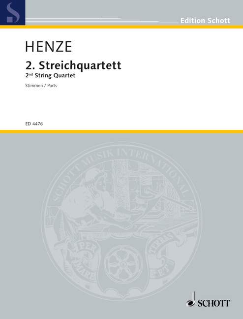 Front Cover Image 2. Streichquartett 