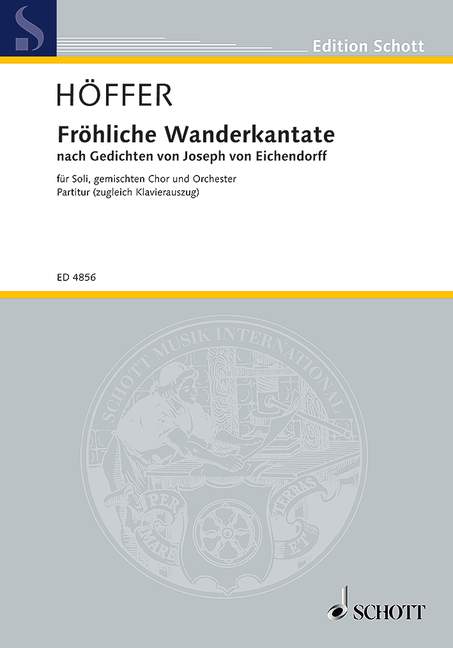 Front Cover Image Fröhliche Wanderkantate 