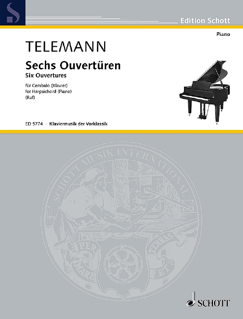 Front Cover Image Sechs Ouvertüren 
