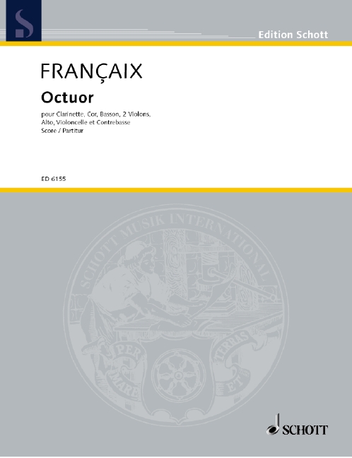 Front Cover Image Octuor 