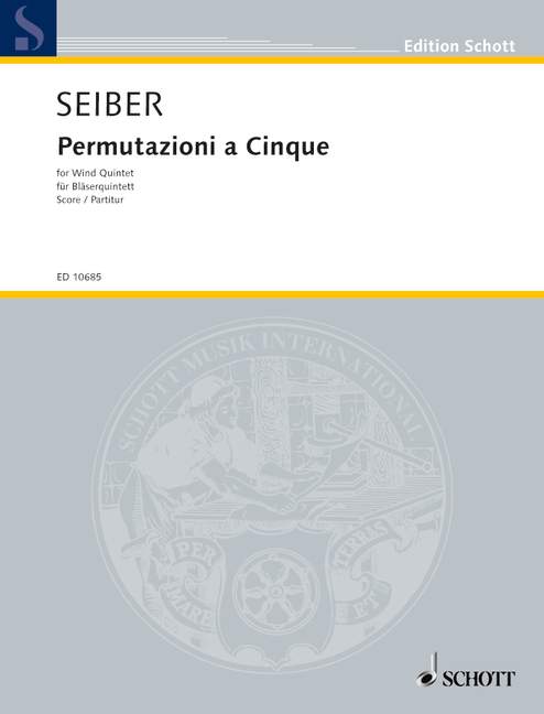Front Cover Image Permutazioni a Cinque 