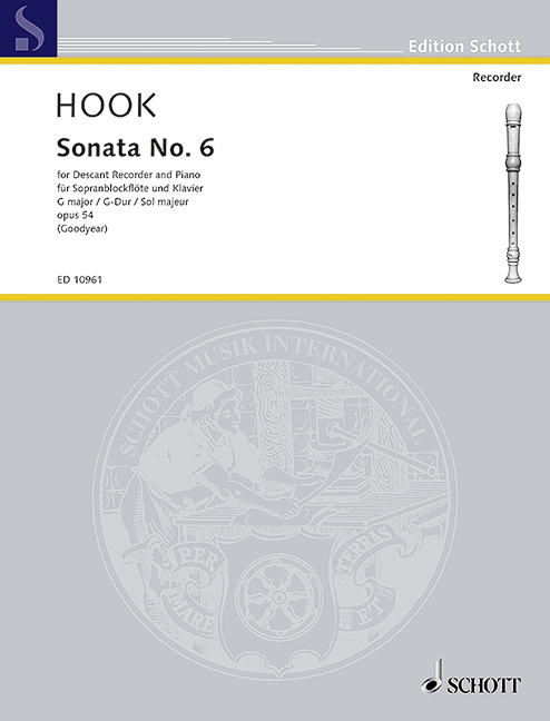 Front Cover Image Sonata Nr. 6 