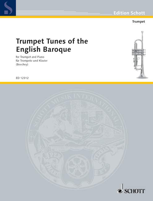 Front Cover Image Trumpet Tunes of the English Baroque 