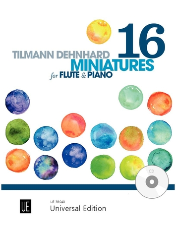 Front Cover Image 16 Miniatures für Flöte