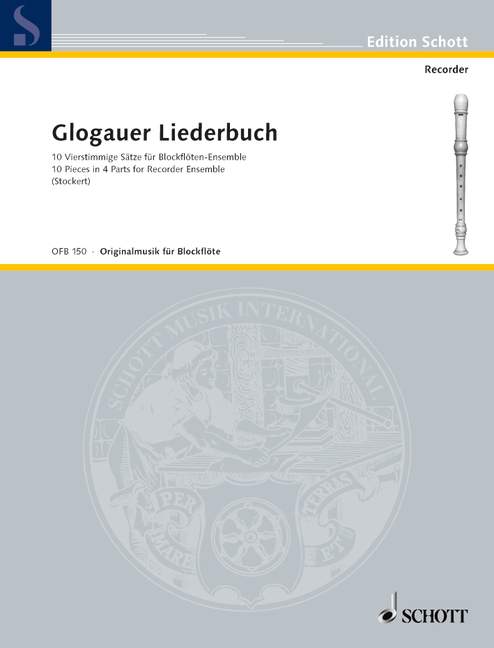 Front Cover Image Glogauer Liederbuch 