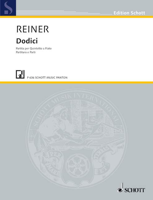 Front Cover Image Dodici 