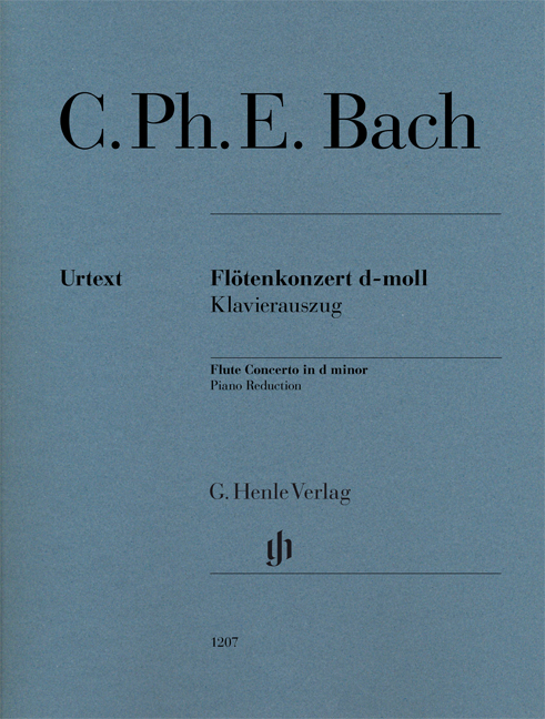 Front Cover Image Flötenkonzert d-moll H 484.1
