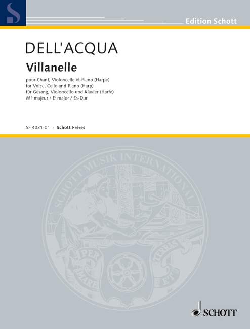 Front Cover Image Villanelle Es-Dur 