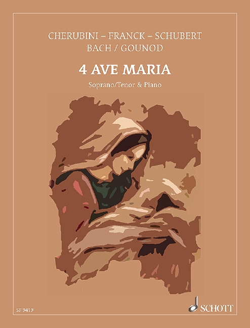 Front Cover Image 4 berühmte Ave Maria 