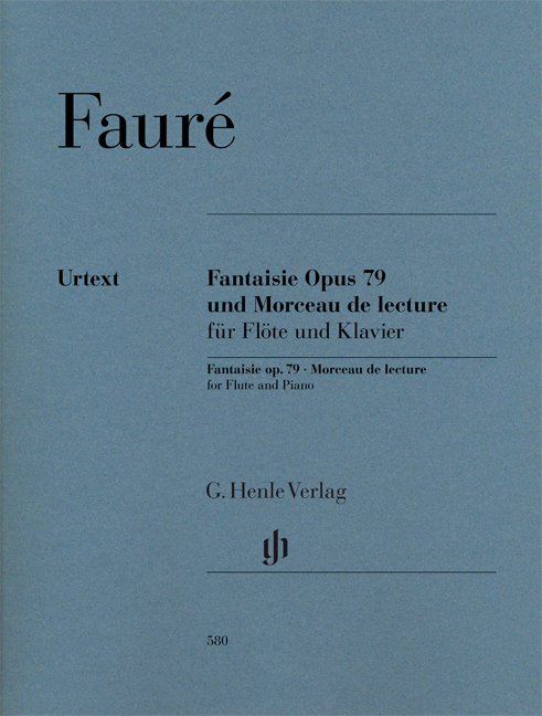 Front Cover Image Fantaisie Opus 79 und Morceau de lecture