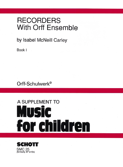 Front Cover Image Recorders with Orff Ensemble Band 1