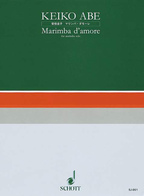 Front Cover Image Marimba d'amore 