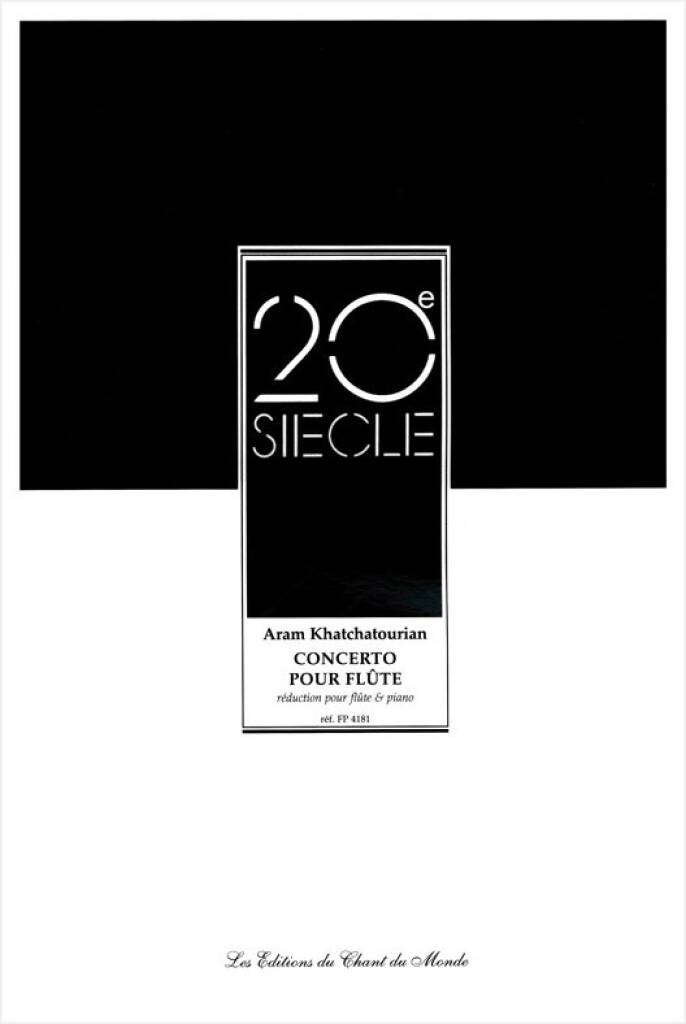 Front Cover Image Concerto pour flûte et orchestre