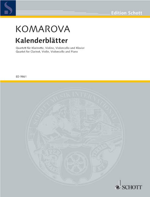 Front Cover Image Kalenderblätter 