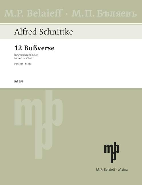 Front Cover Image Zwölf Bußverse 
