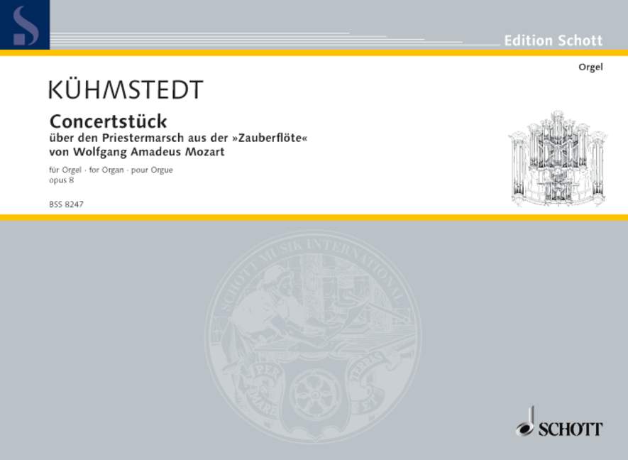 Front Cover Image Concertstück für die Orgel op. 8 