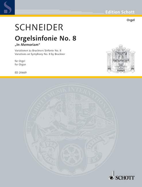 Front Cover Image Orgelsinfonie No. 8 