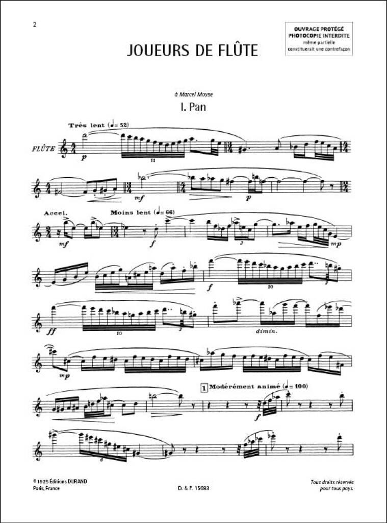 Other Cover Image Joueurs de flute op. 27