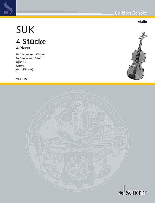 Front Cover Image 4 Stücke op. 17 