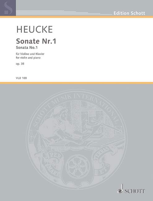 Front Cover Image Sonate Nr. 1 op. 38 