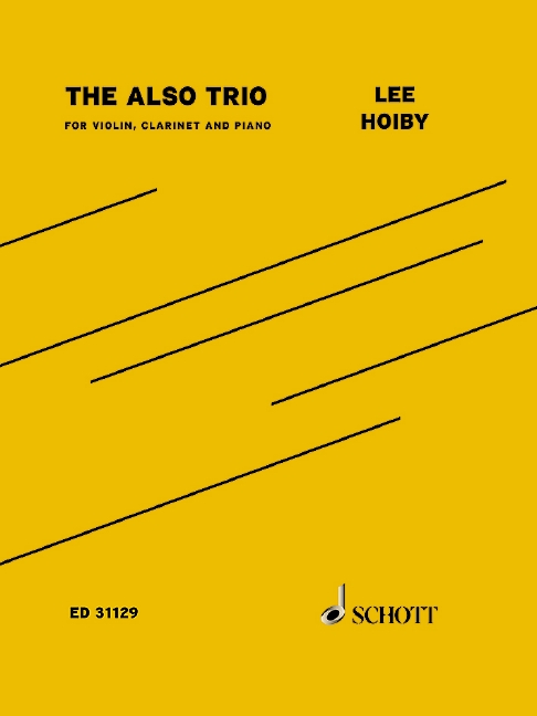 Front Cover Image The Also Trio op. 72 