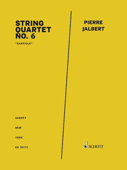 Front Cover Image String Quartet No. 6 