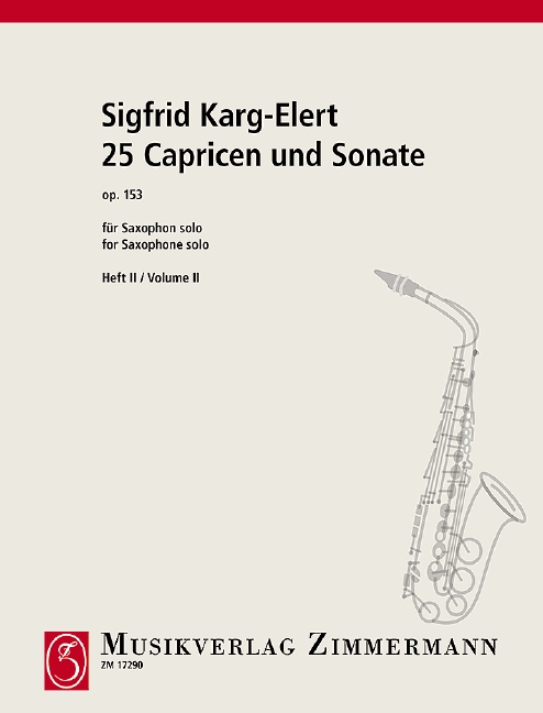 Front Cover Image 25 Capricen und Sonate op. 153 Heft 2