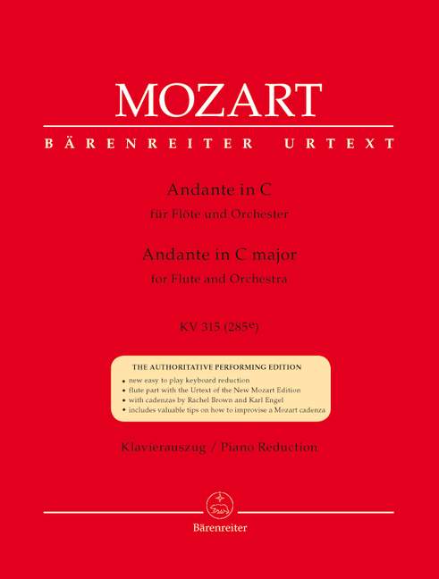 Other Cover Image Andante für Flöte und Orchester C-Dur KV 315 (285e)