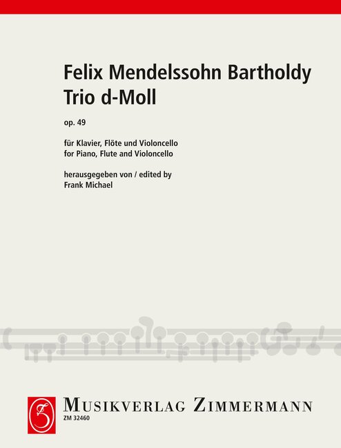 Front Cover Image Trio d-Moll op. 49 