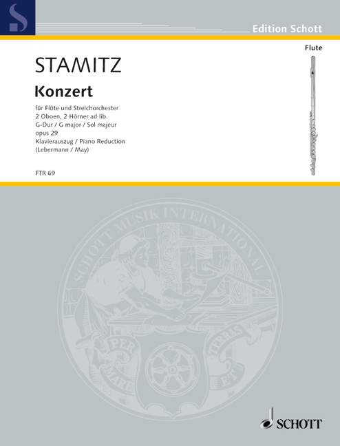 Front Cover Image Konzert G-Dur op. 29