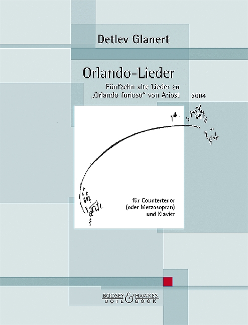 Front Cover Image Orlando-Lieder 