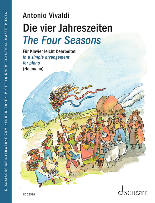 Front Cover Image Die vier Jahreszeiten op. 8/1-4 