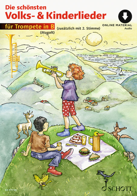 Front Cover Image Die schönsten Volks- und Kinderlieder 