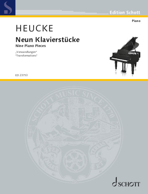 Front Cover Image Neun Klavierstücke op. 46a 