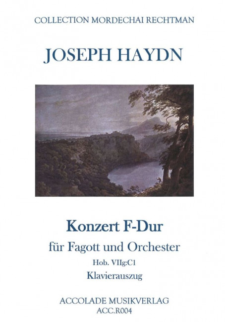 Front Cover Image Konzert F-Dur Hob.VIIg:C1 