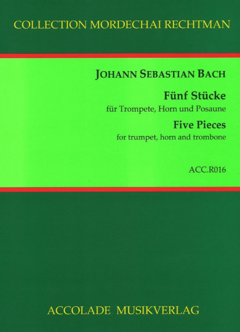 Front Cover Image Fünf Stücke 