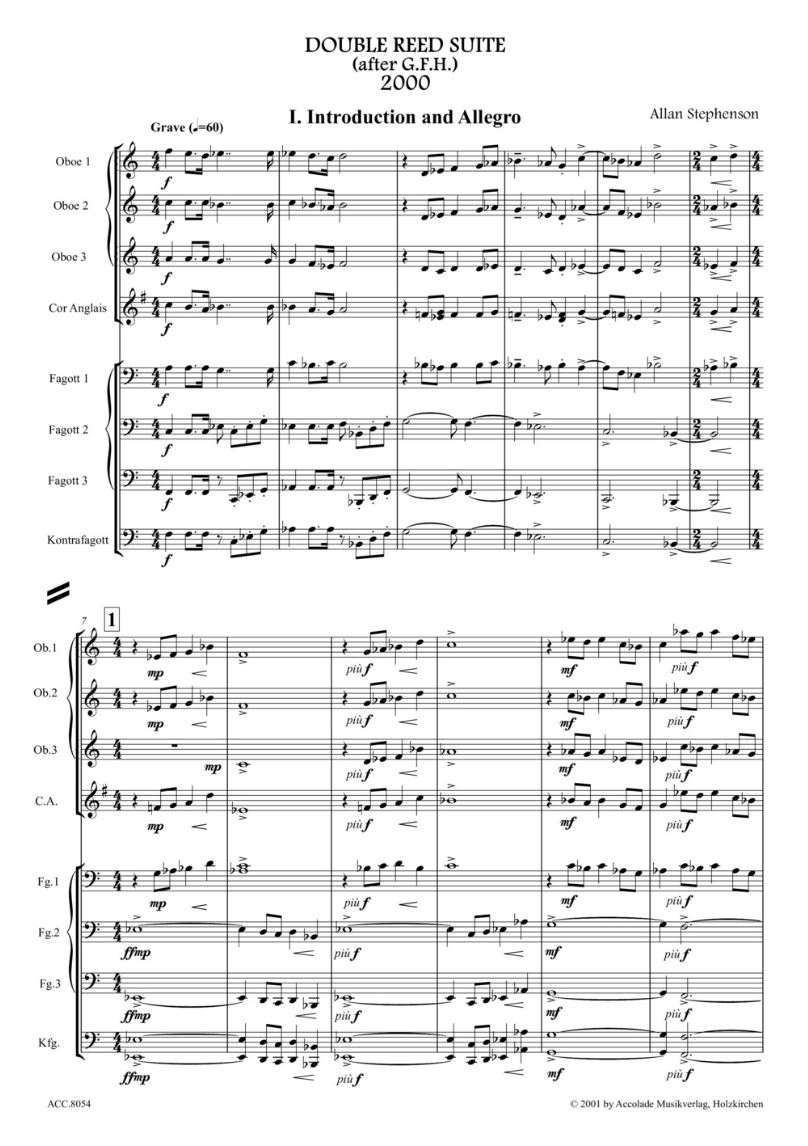 Other Cover Image Double Reed Suite 