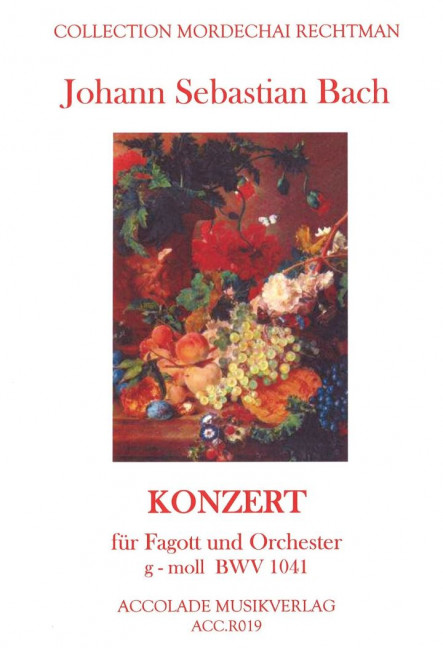 Front Cover Image Konzert in g-Moll BWV 1041 
