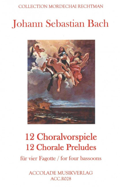 Front Cover Image 12 Choralvorspiele 