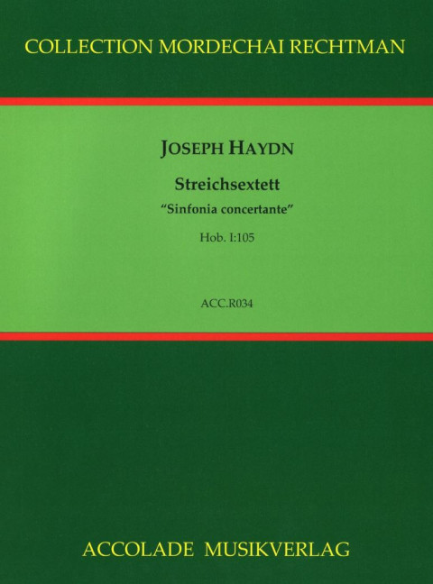 Front Cover Image Streichsextett Hob.I:105 