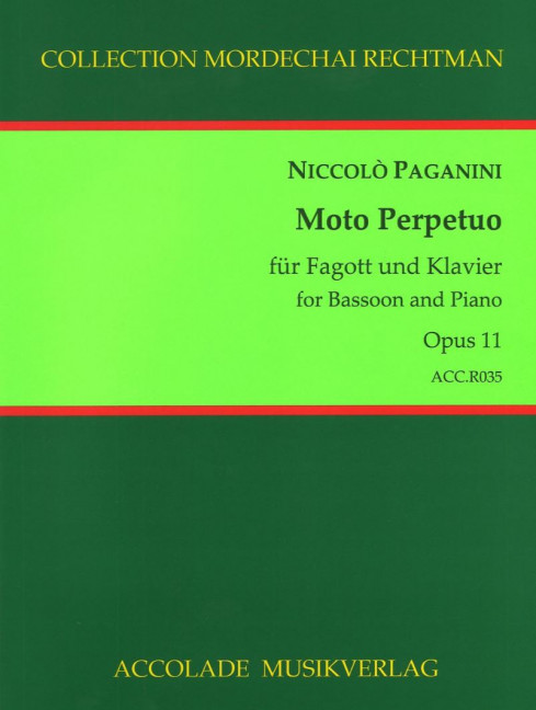 Front Cover Image Moto Perpetuo op. 11 
