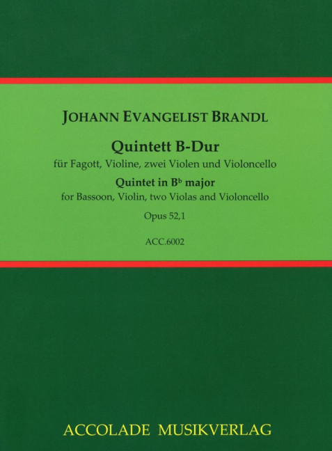 Front Cover Image Quintett op. 52/1 