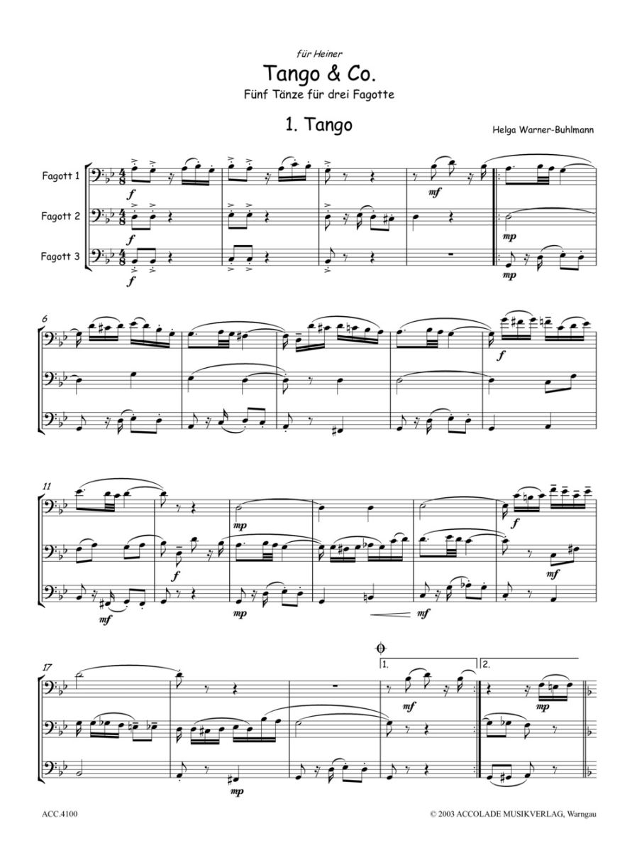 Other Cover Image Tango & Co. 