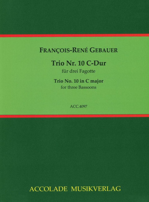 Front Cover Image Trio Nr. 10 