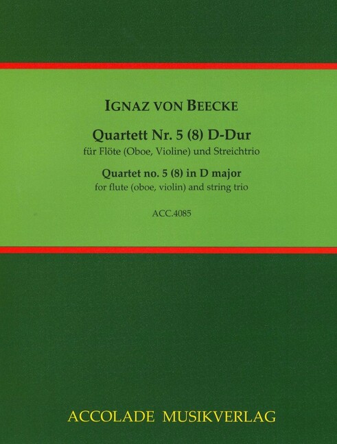 Front Cover Image Quartett Nr. 5 (8) 