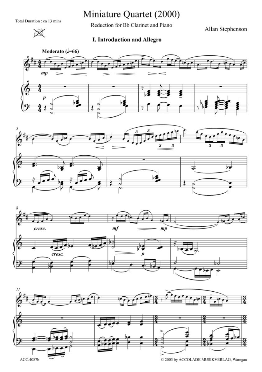 Other Cover Image Miniature Quartet 