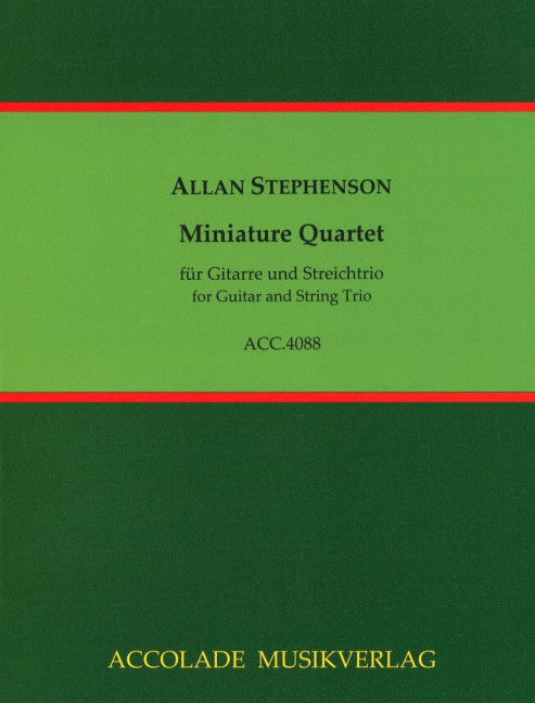 Front Cover Image Miniature Quartet 